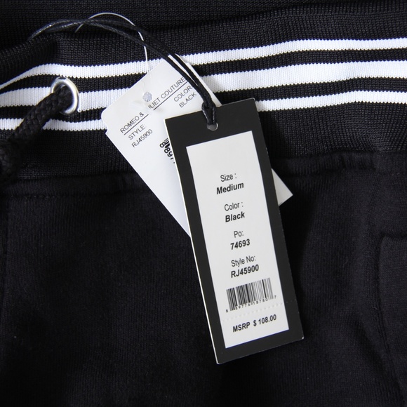 Romeo & Juliet Couture Snap Button Sweatpants - Picture 5 of 5